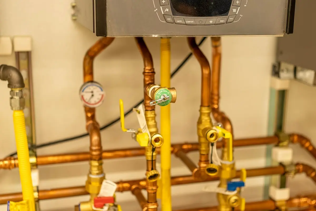 Licensed technician providing Water Heater Installation for a homeowner in L'Anse